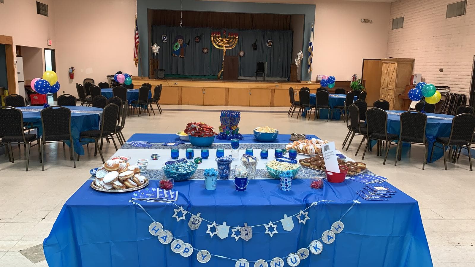 Chanukah celebration at Beth Joseph